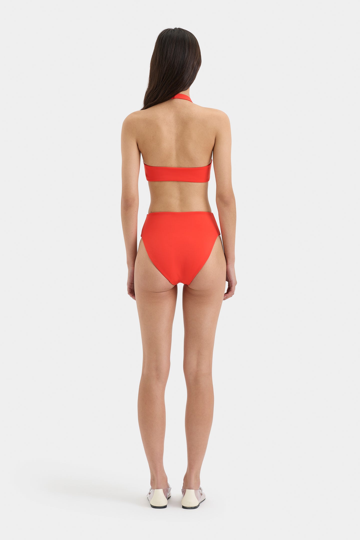 SIR the label Clarita Halter Top TANGERINE