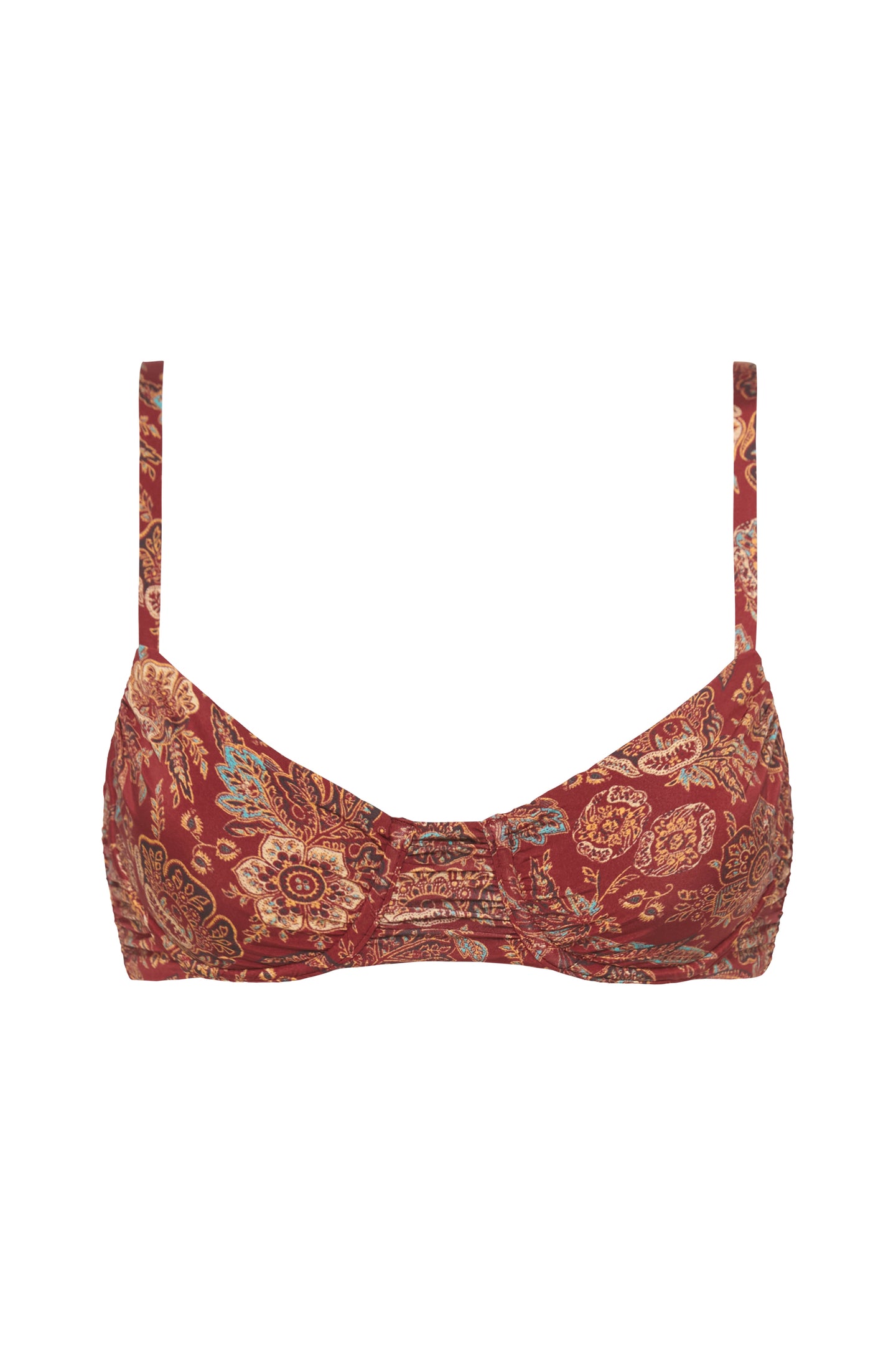 SIR the label Idalia Ruched Balconette IDALIA FLORAL PRINT