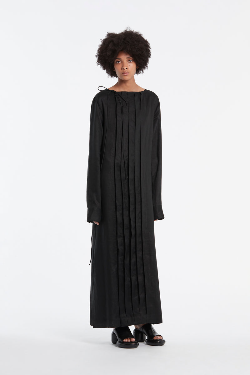 SIR the label Amar Long Sleeve Dress BLACK