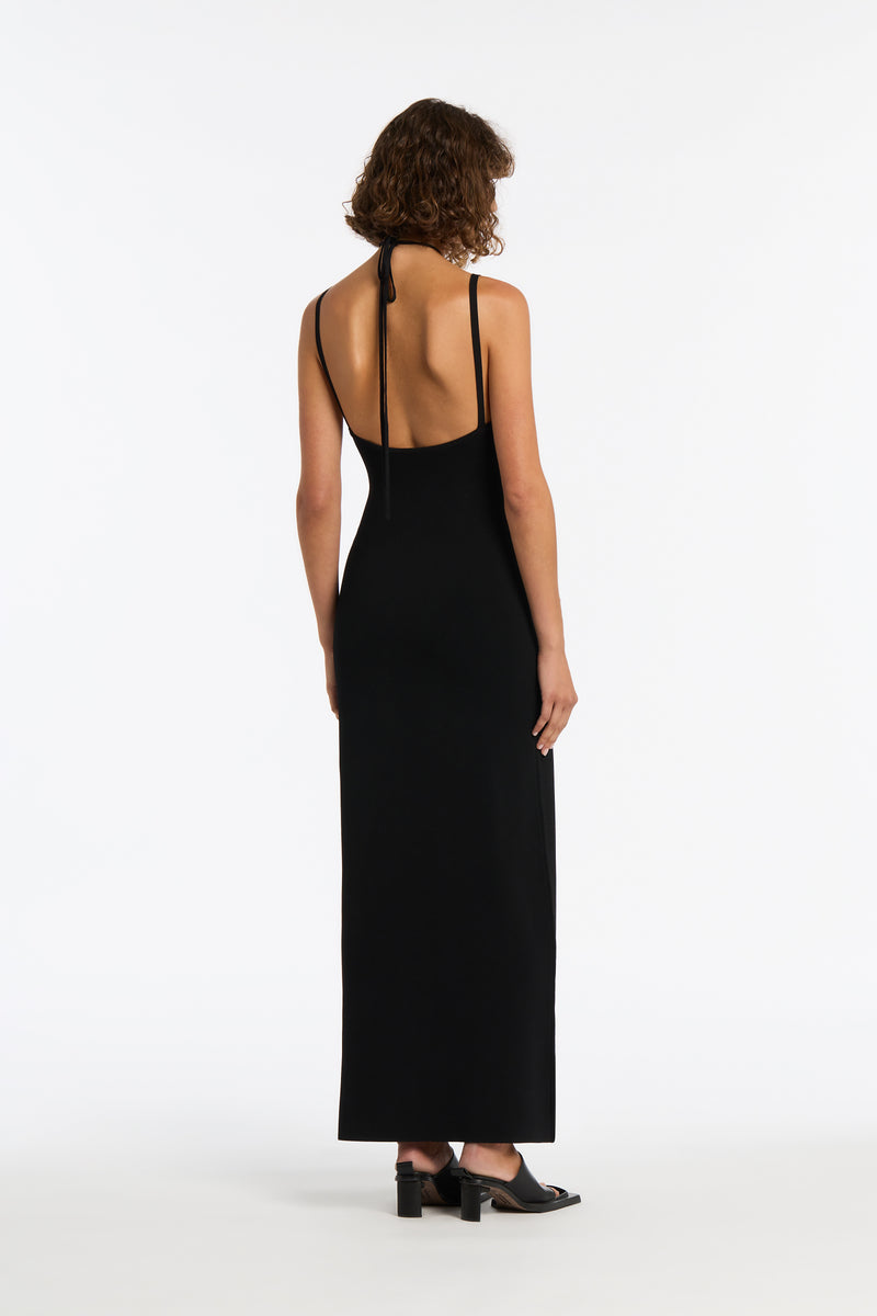 SIR the label Nadja Midi Dress BLACK