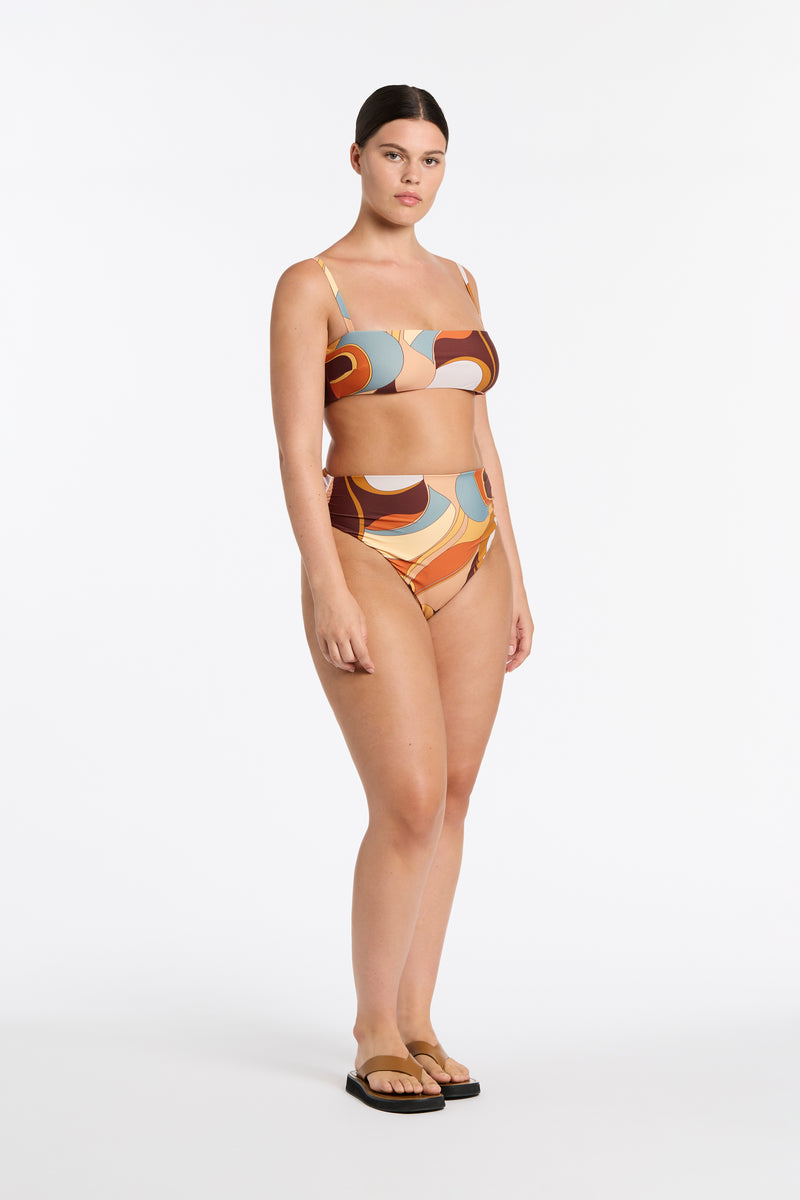 SIR the label Vista Gathered High Cut Brief VISTA PRINT