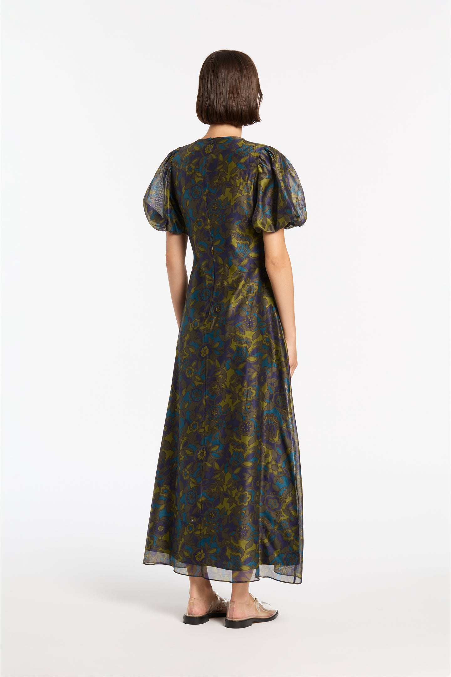SIR the label Valerio Keyhole Maxi Dress Jardin