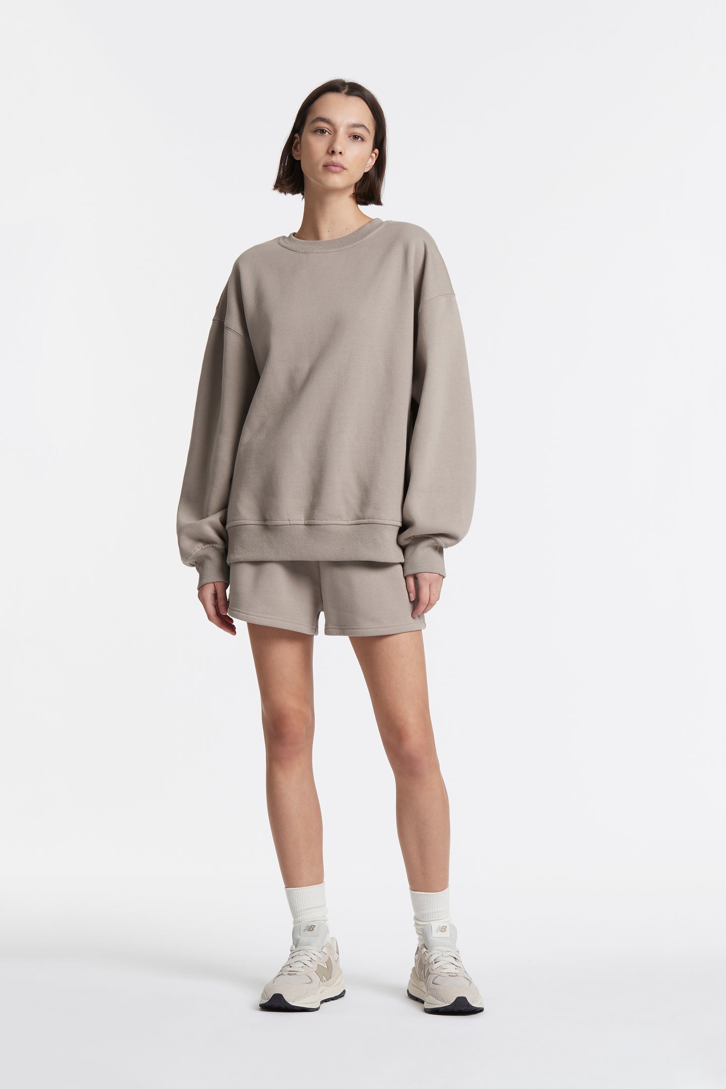 SIR the label WOMENS TRACKSHORT STONE