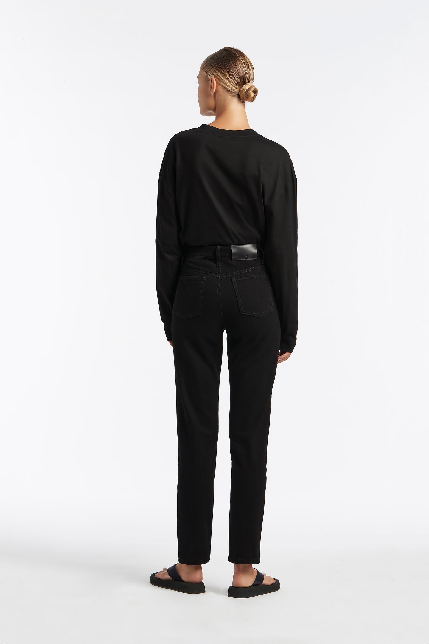 SIR the label CLASSIC JEAN BLACK DENIM