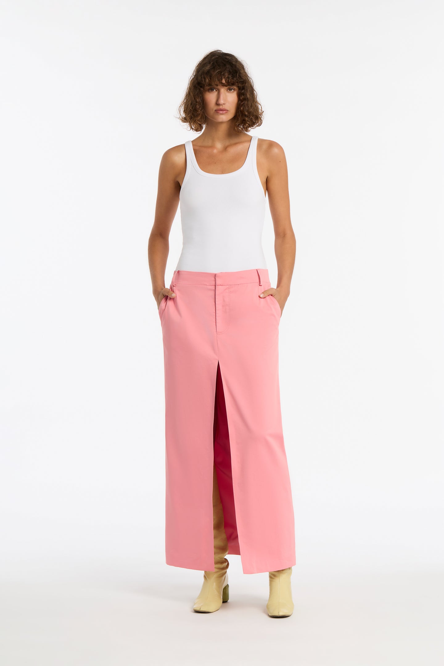 SIR the label Giacomo Split Skirt PINK