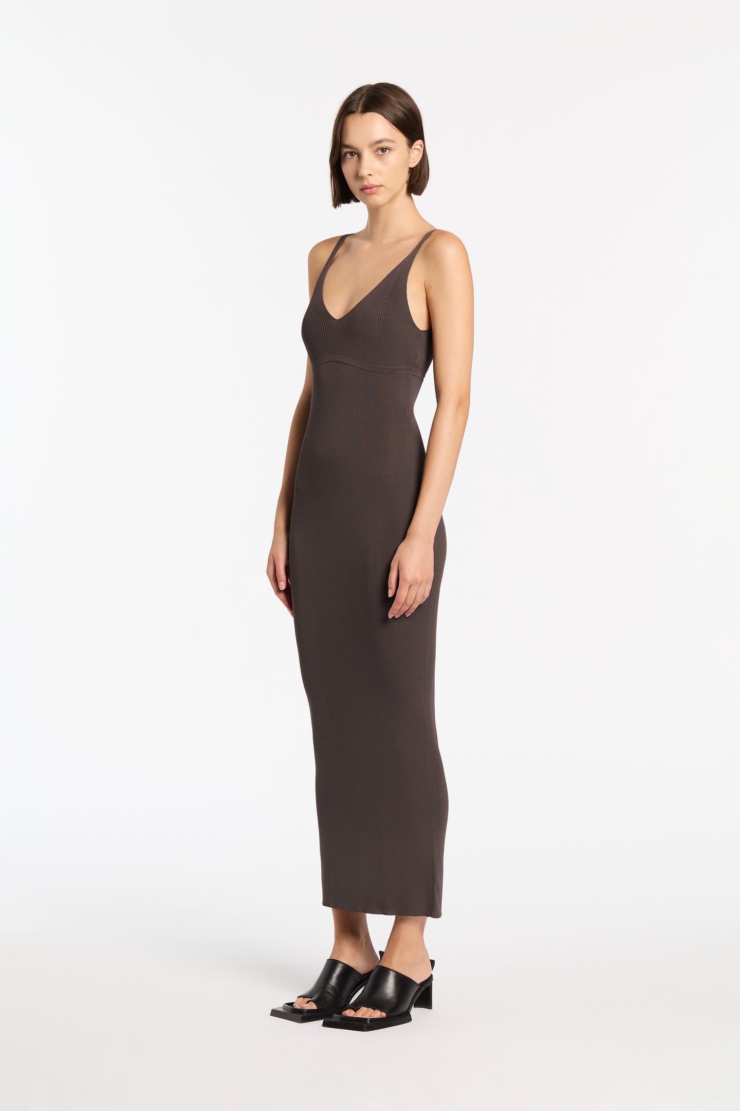 SIR the label Bridget Tank Dress Slate