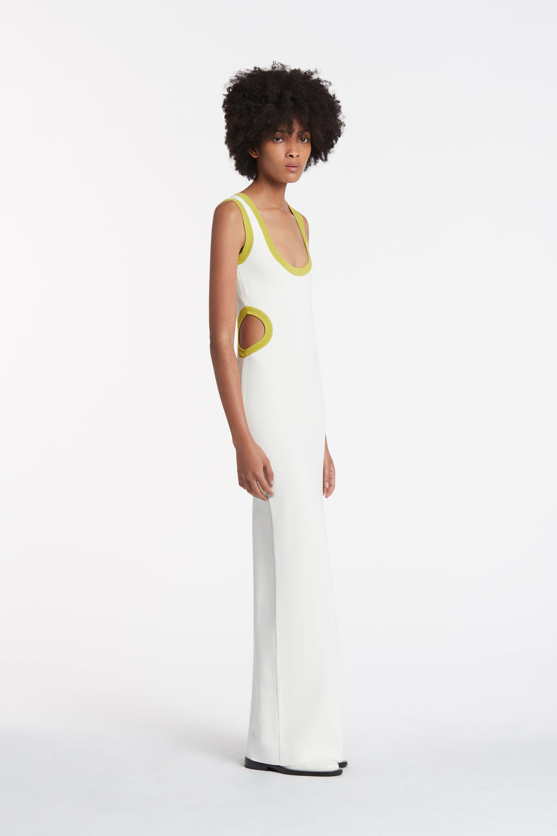 SIR the label Evalina Cut Out Dress CITRUS