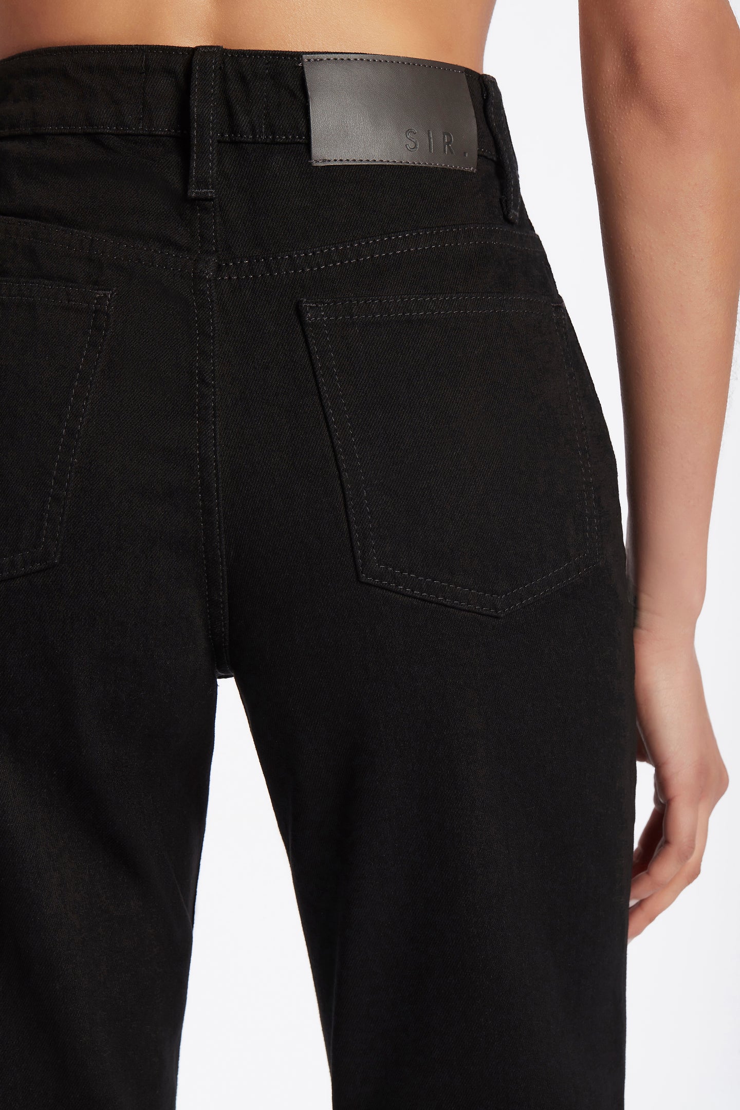 SIR the label CLASSIC JEAN BLACK DENIM