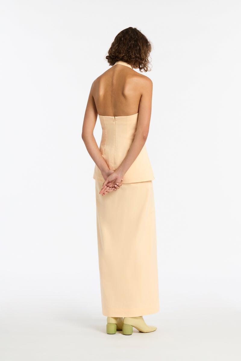 SIR the label Giacomo Split Skirt BUTTER