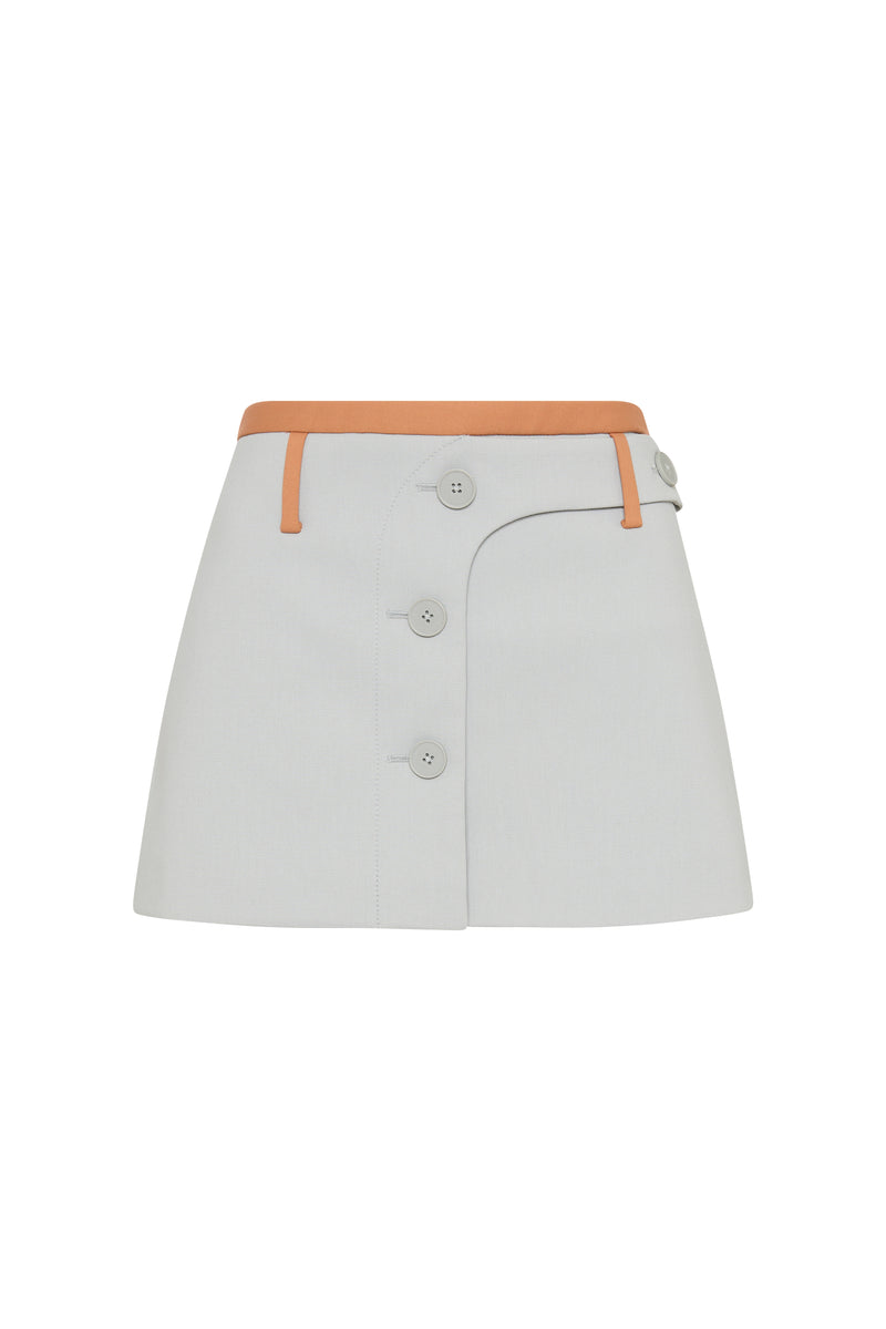 SIR the label Sandrine Mini Skirt ICE BLUE