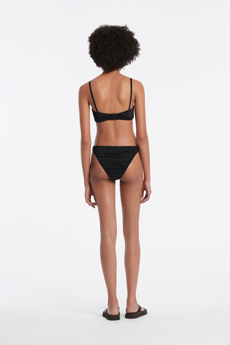SIR the label Eloi Ruched Brief BLACK