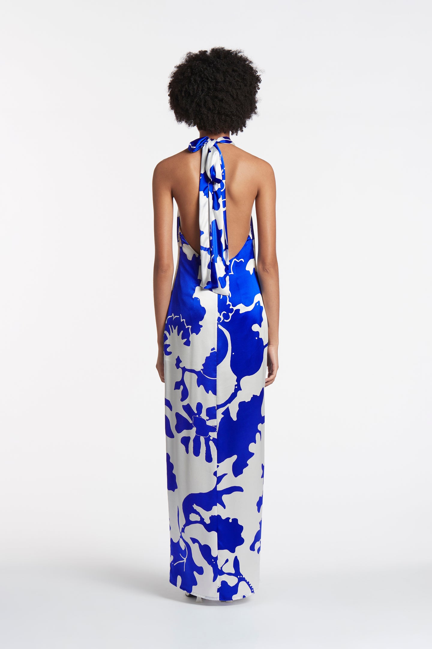 SIR the label Esme Halter Dress MERCE ABSTRACT PRINT