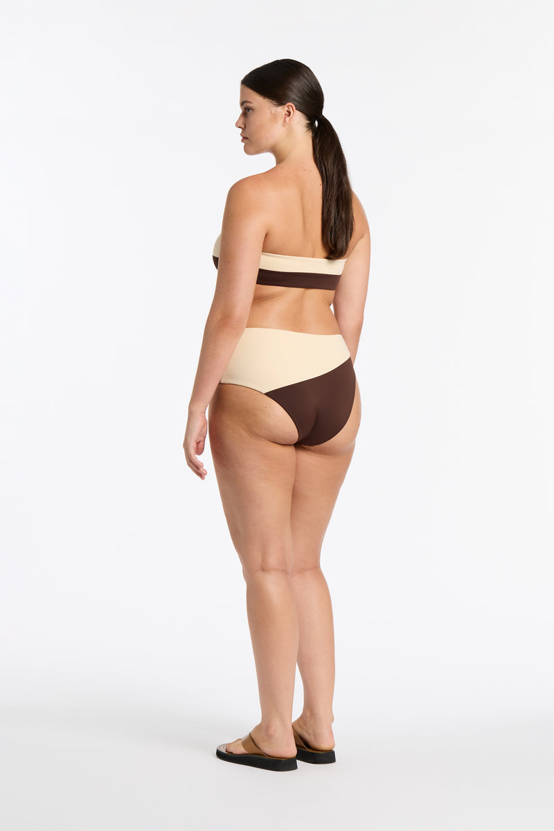 SIR the label Jeanne Bandeau BUTTER / CHOCOLATE