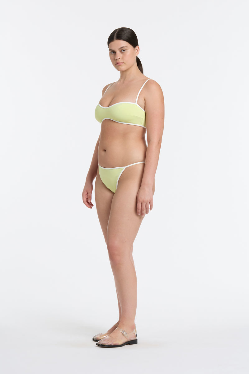 SIR the label Claude Bikini Brief PISTACHIO / IVORY