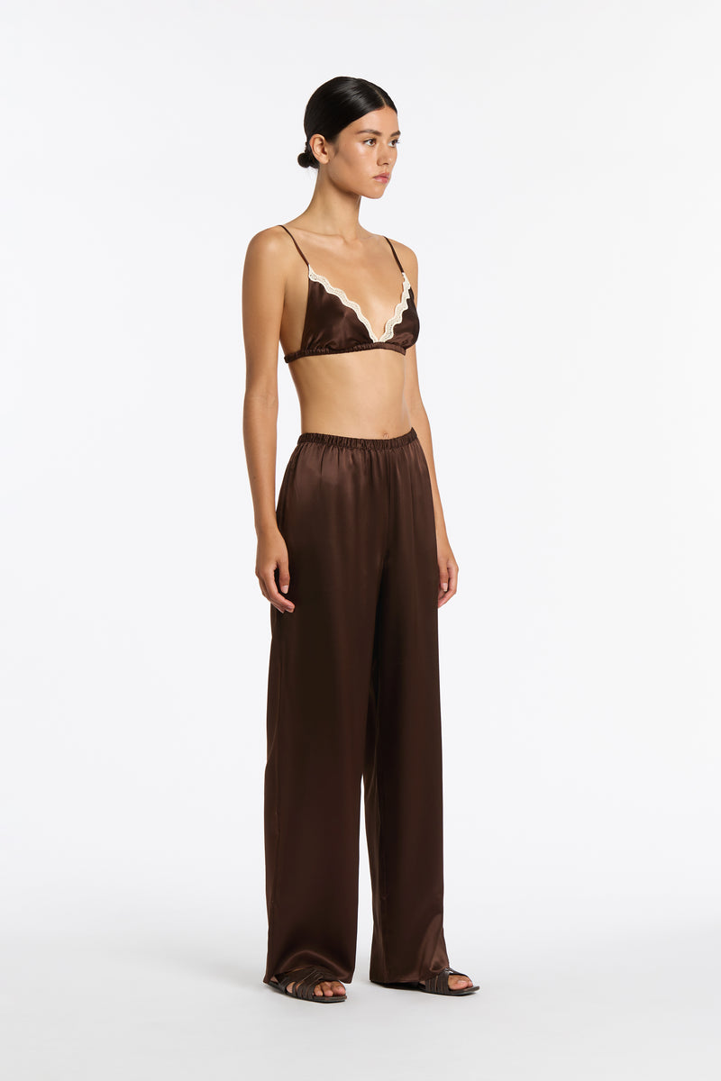 SIR the label Selita Pant CHOCOLATE