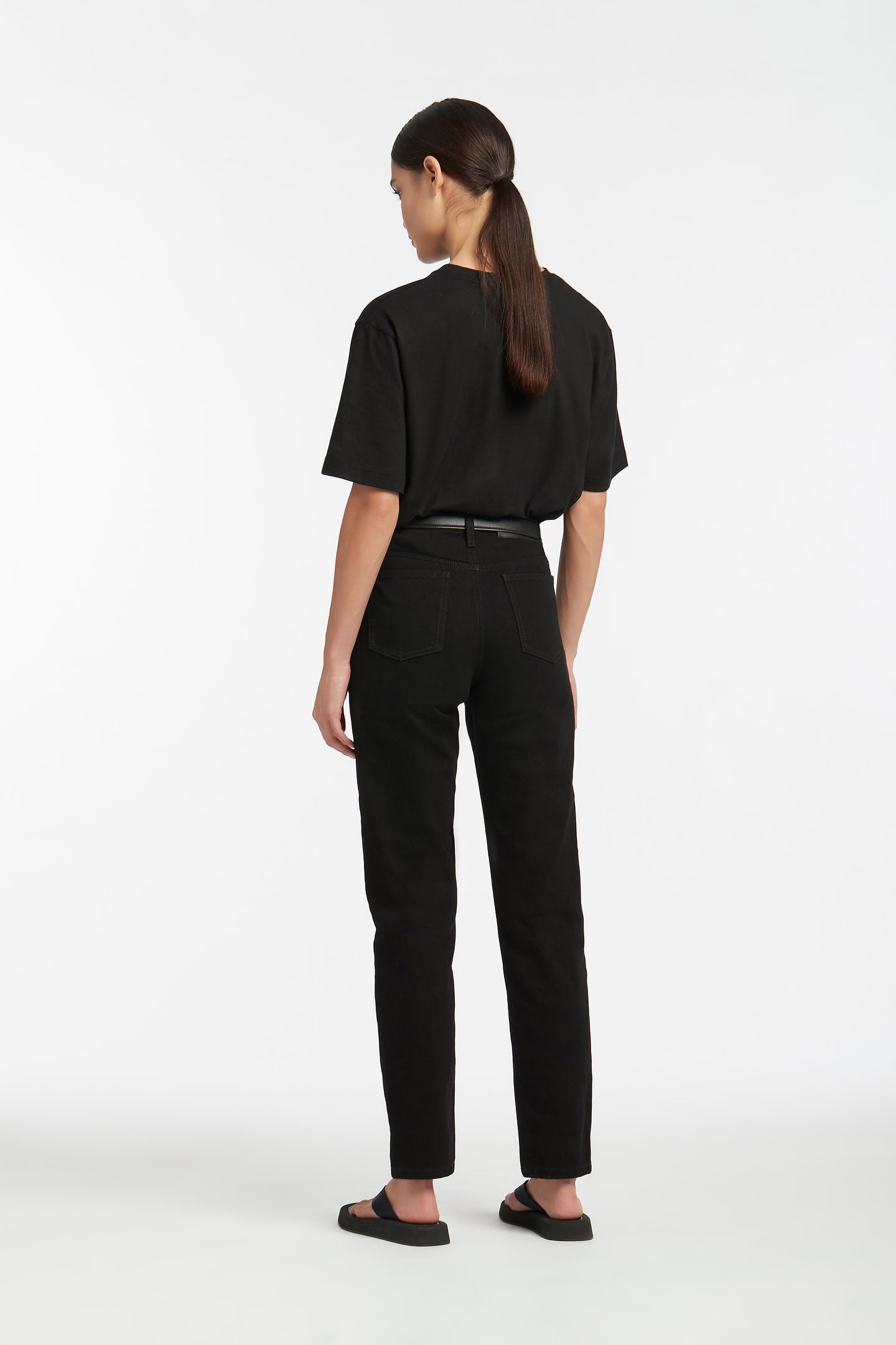 SIR the label CLASSIC JEAN BLACK DENIM