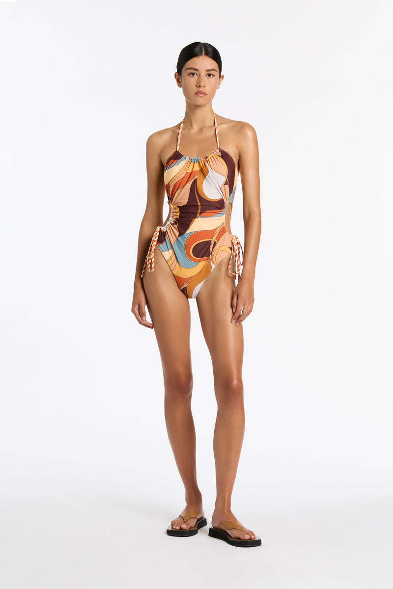 SIR the label Vista Halter One Piece VISTA PRINT