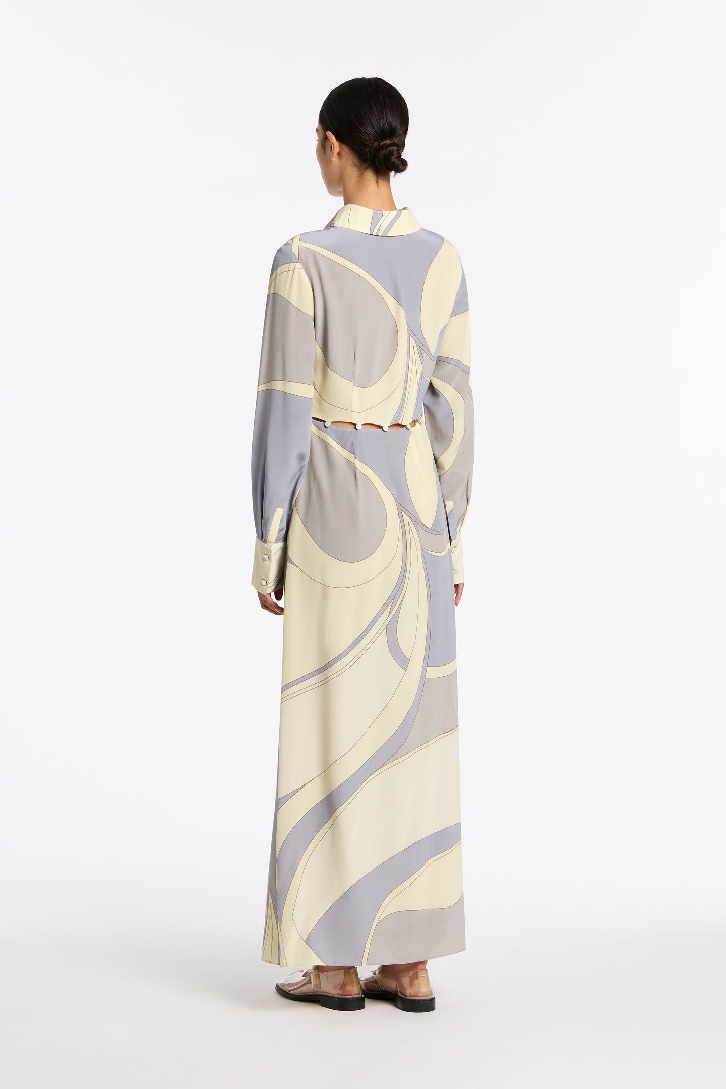 SIR the label Adrianna Shirt Dress CESCO PRINT