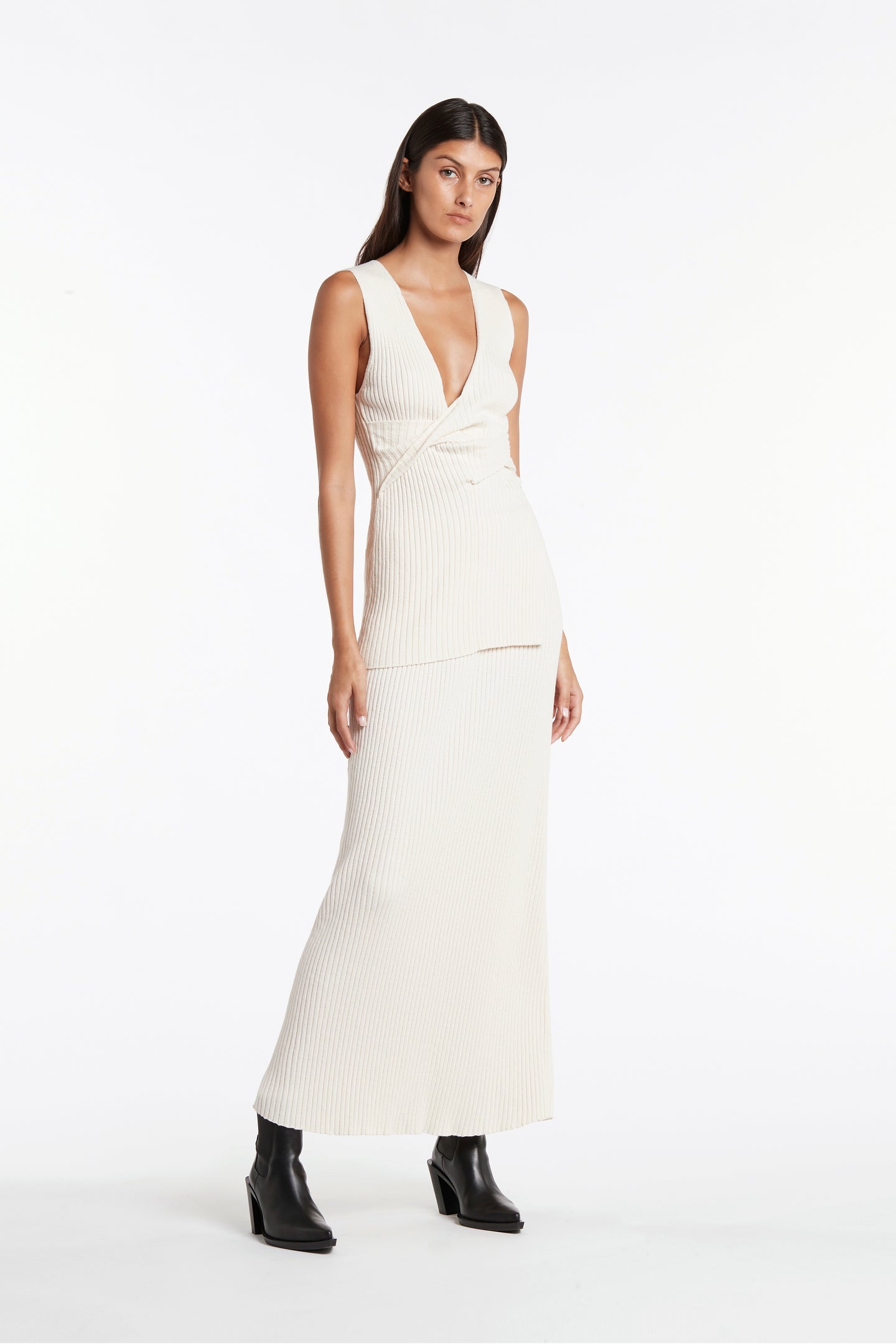 SIR the label ENES MAXI SKIRT NATURAL