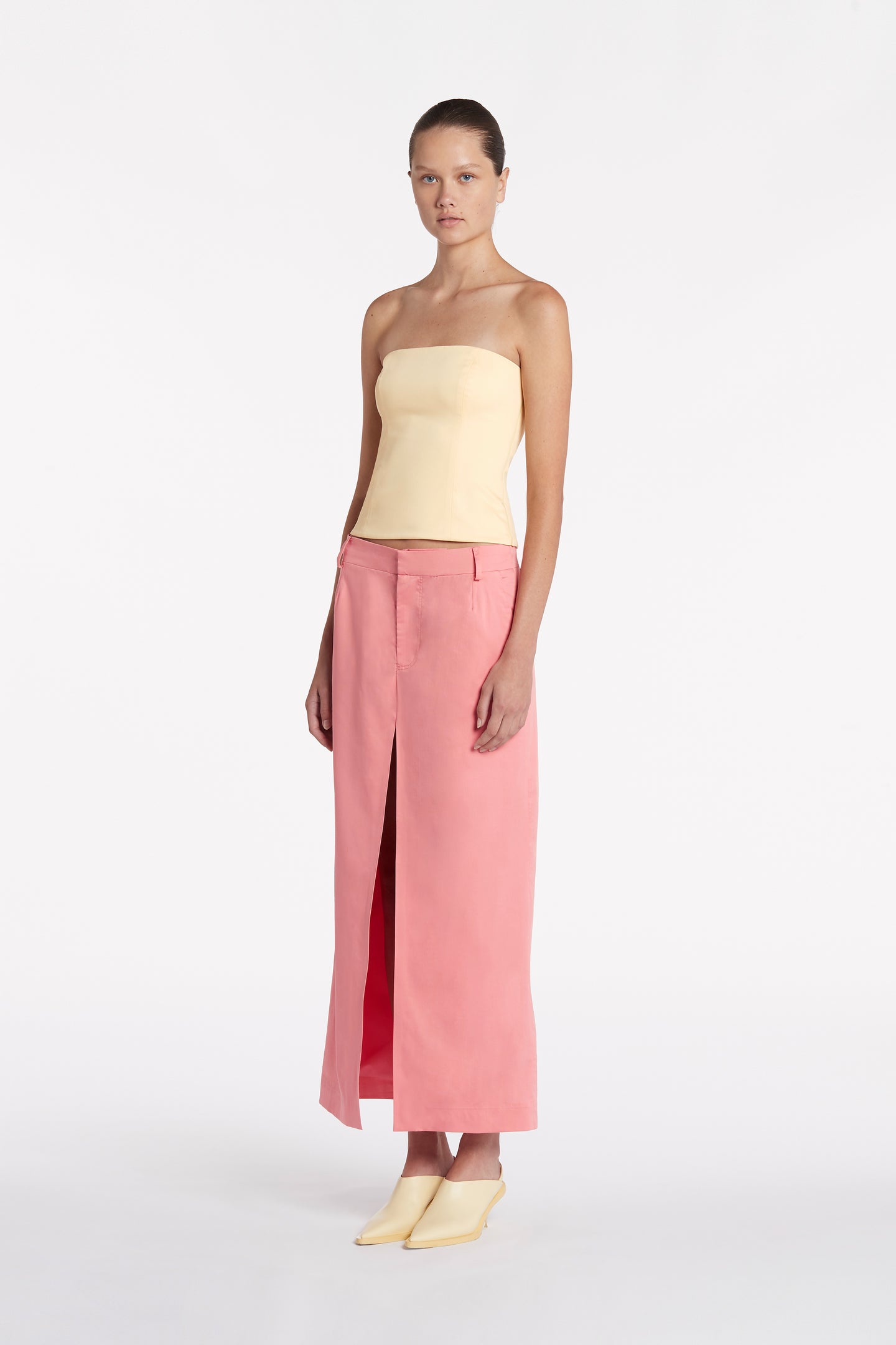 SIR the label Giacomo Split Skirt PINK